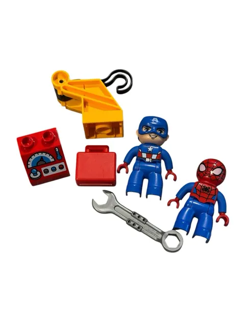 Lego Duplo 10921 Captain America Spiderman Replacement Parts Figures