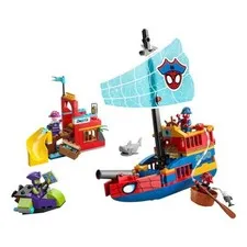 LEGO Spidey Team Pirate Ship Building Set (201 Pieces) SPIDEY & AMAZING FRIENDS