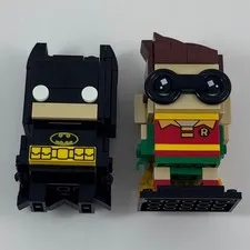 LEGO BrickHeadz DC Batman & Robin Set 41585 91pcs 2017 No Box/Manual