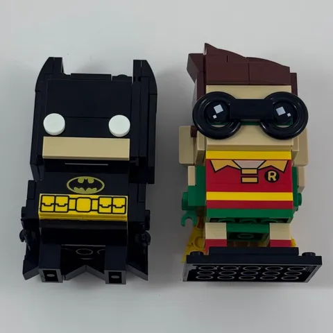LEGO BrickHeadz DC Batman & Robin Set 41585 91pcs 2017 No Box/Manual