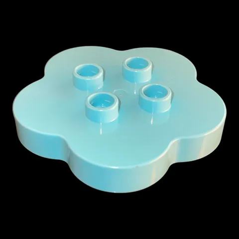 Duplo special part -light blue large flower block -combined shipping (MISC30)