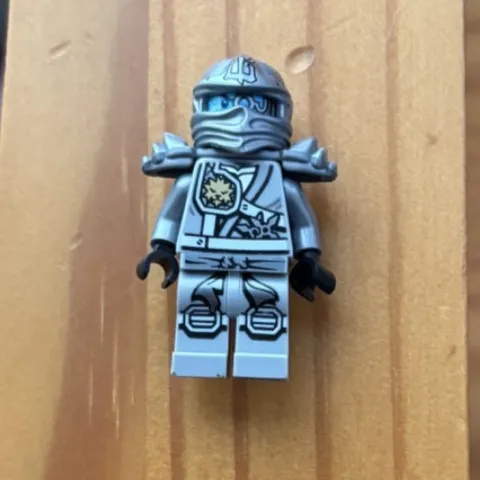 LEGO Ninjago Minifigure Zane Jungle Robe Tournament Elements njo0111  titanium