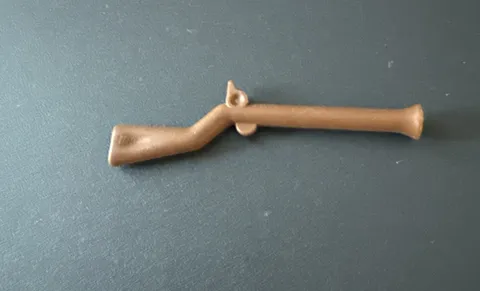 Vintage Lego Weapon Reddish Brown Flintlock Musket Rifle Gun Pirate Settler 2561