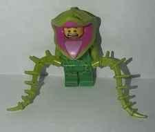Lego Minifigures 71010 Halloween Monsters Series 14 Plant Monster  CMF Complete