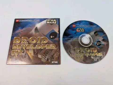 Lego Mindstorms CD-Rom Software Star Wars Droid Developer Kit, #9748 R2D2