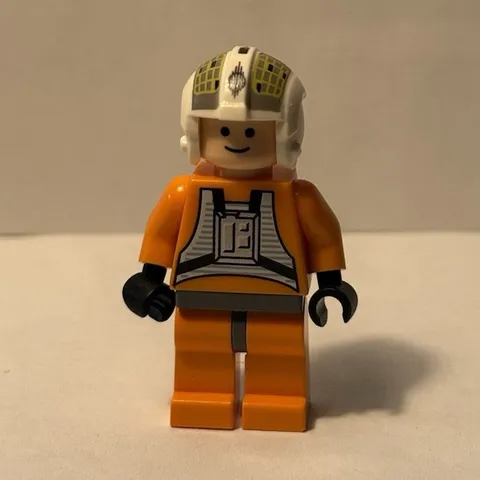 LEGO Star Wars Rebel Y-Wing Pilot Dutch Vander Minifigure Genuine Episode IV SW