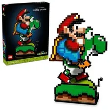 LEGO Super Mario World Mario and Yoshi Toy Block 71438 Gift