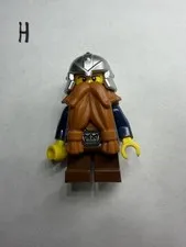 LEGO Castle - Dwarf Minifigure From Set 852293 New