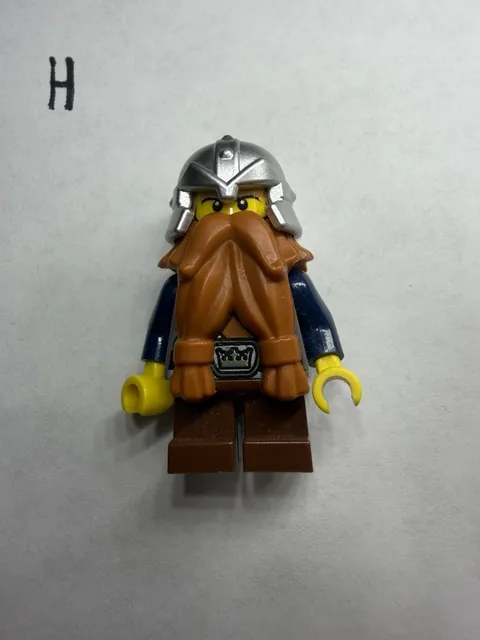 LEGO Castle - Dwarf Minifigure From Set 852293 New