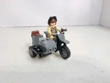 Lego Indiana Jones - German Soldier Motorcycle W/Sidecar - 7620