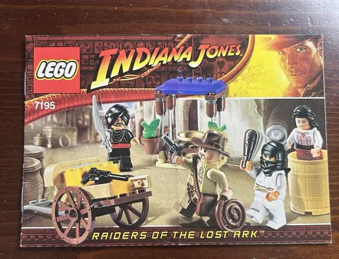 Lego Indiana Jones Manual For Set 7195 Ambush In Cairo