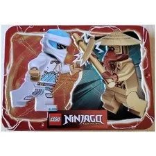 LEGO Ninjago Zane vs. Temple Guard Metal Box 112501 (SEALED)