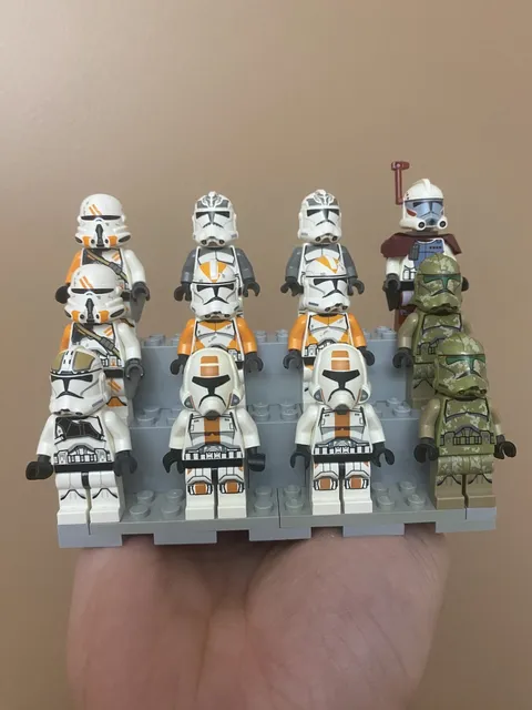 LEGO Star Wars Clone Trooper Minifigure Lot 3 (Read Description)