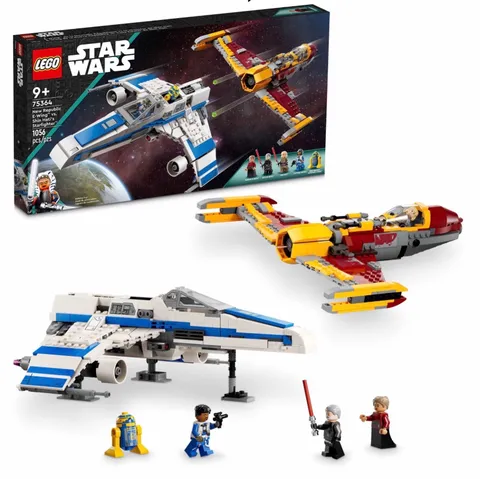 Used LEGO Star Wars: New Republic E-Wing Vs. Shin Hati�S Starfighter (75364)