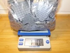 Lego Dark Gray Grey Parts Pieces Bricks Plates Lot