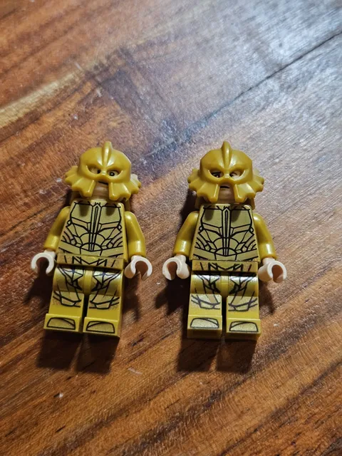 Lego Atlantean Guard Minifigure Lot of 2 Justice League 76085 sh430 sh432