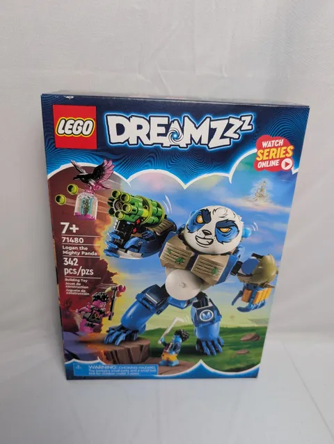 LEGO DREAMZzz 71480 Logan the Mighty Panda 2-in-1 Set 342 Pcs New Factory Sealed