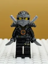 USED LEGO NINJAGO cole Deepstone Armor (Possession) Njo0140
