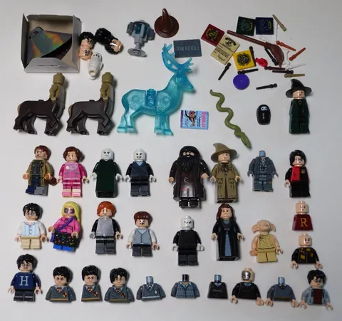 LEGO Harry Potter Minifigures HUGE Lot of Minifigures & Parts + Accessories L👀K