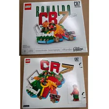 LEGO Icons CR7 Cristiano Ronaldo Soccer Highlights 43012 490pcs Limited Ed