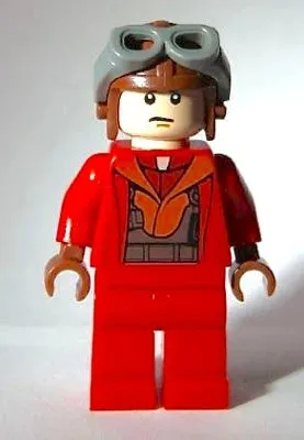 LEGO® Minifigure Star Wars sw0340 Naboo Fighter Pilot Red Jumpsuit