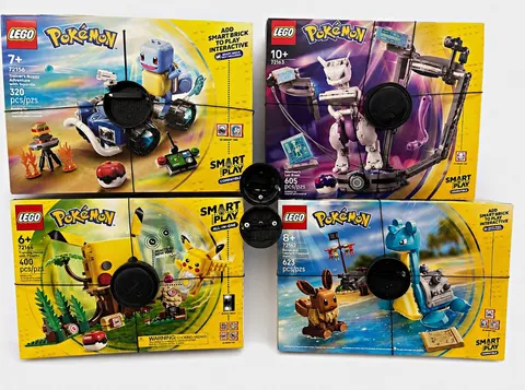 LEGO Pokémon Smart Play Complete Collection – 4 LEGO Sets
