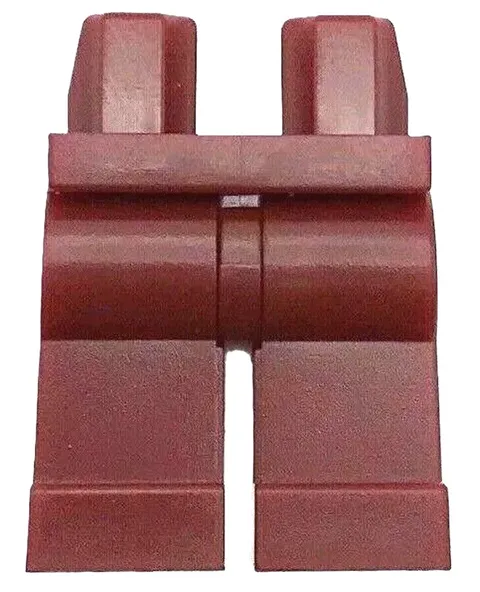 Lego New 71032 CHILI FAN Minifig LEGS Dark Red Pants Plain Body Part 970c00 D471