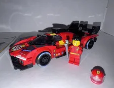LEGO Speed Champions Ferrari 499P Hypercar 77261 w/ Driver Minifigure 261pc