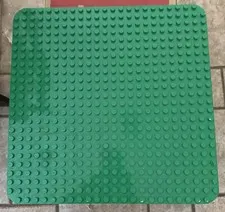 Green Lego Duplo Large Base Board Plate 15" x 15”