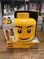 LEGO Sort & Store Mini Figure Head Storage Container 2012 Very rare! 3 Tiers