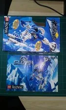 LEGO Throwbots / Slizer Box # 8501 Ski Ice Box & Instructions Only Bionicle 1999