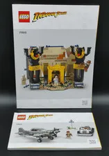 LEGO Indiana Jones Replacement Instruction Manual Booklets Only 77012 & 77013