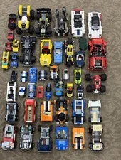 LEGO Bulk Lot Mixed Vehicles Cars Trucks Incomplete Sets race cars wheels As Is