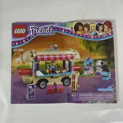 LEGO 2016 Amusement Park Hot Dog Van (INSTRUCTION MANUAL ONLY) 41129
