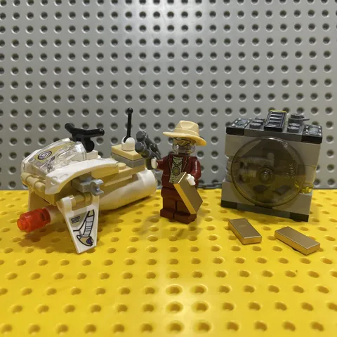 LEGO Ultra Agents Invizable Minifigure uagt021 Invizable Gold Getaway 70167