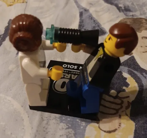LEGO Star Wars 20th Anniversary Han Solo And Scary Leia