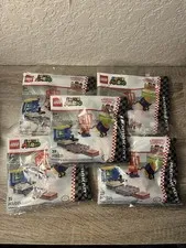 5x NEW LEGO 30702 Super Mario Toad (Pit Crew) 39 Pieces NEW SEALED PolyBag