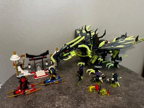 LEGO Ninjago Attack Of the Morro Dragon 70736 100% Complete With Instructions