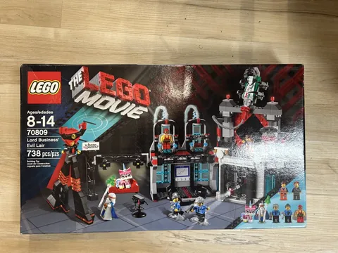 LEGO The LEGO Movie: Lord Business' Evil Lair (70809) (New Sealed in Box)