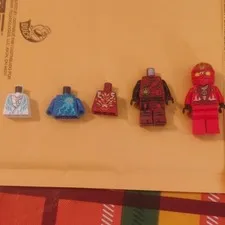 LEGO NINJAGO Torso's And FIGURES NRG JAY TORSO