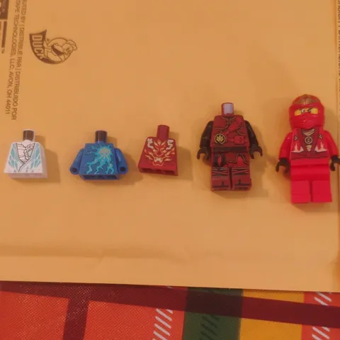 LEGO NINJAGO Torso's And FIGURES NRG JAY TORSO