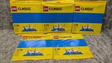 5 x LEGO Blue Baseplates 32 x 32 Dot New in Package 10714 🔥New/Sealed🔥