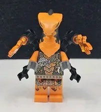 LEGO Ninjago Cobra Mechanic Minifigure njo0738 Snake Flamethrower 71763 71776