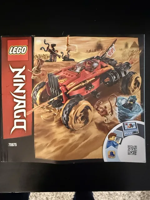 Lego Ninjago 70675 Instructions Replacement Manual Booklet
