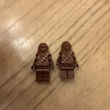 Lego Star Wars Minifigure Classic Chewbacca Lot of 2 sw0011 Figure