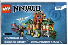 Lego ~  Instructions Manual Booklet Only ~ Ninjago 70728 /1