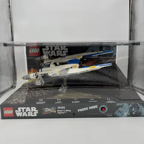 Lego Star Wars Light Up Store Retail Display Rebel U-Wing Fighter 75155