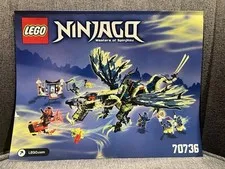 Lego Ninjago Masters Of Spinjitzu 70736 Instructions Only