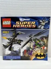 LEGO Super Heroes Batwing Battle Over Gotham City 6863 Instruction Manual Only