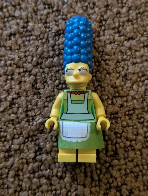 LEGO Marge Simpson Minifigure from 71006 The Simpsons House LOOSE : SIM002